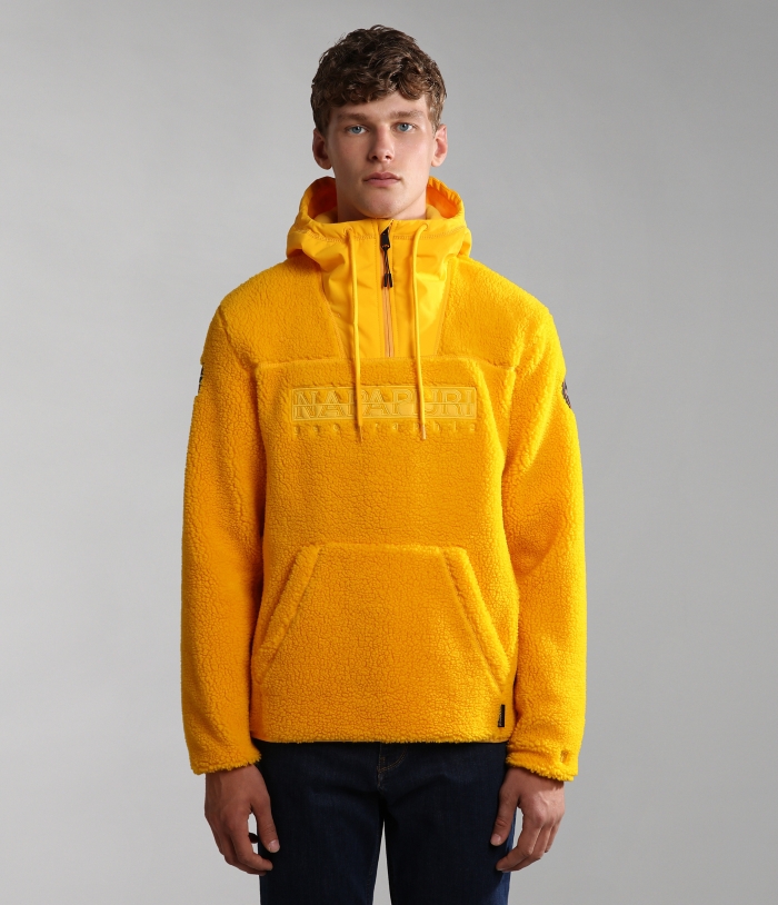 Napapijri yellow online hoodie