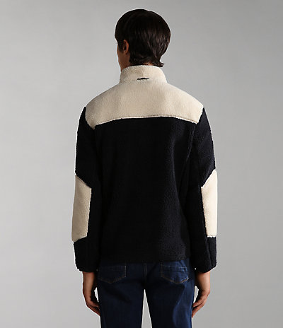 Yupik fleece sweater met rits 3