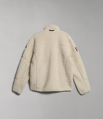 Yupik fleece sweater met rits 7