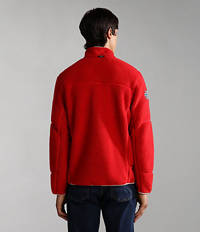 Yupik fleece sweater met rits 3
