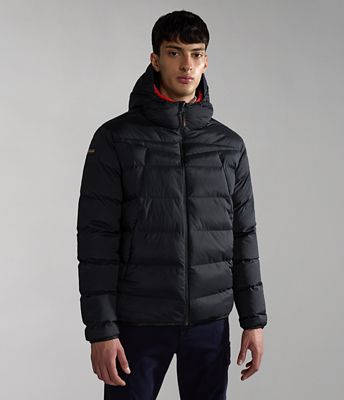 Free country hooded water resistant heavyweight puffer on sale jacket