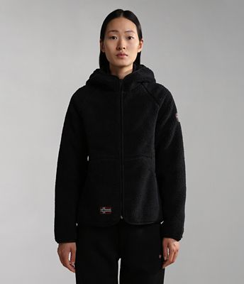 Yupik fleece hoodie met rits | Napapijri