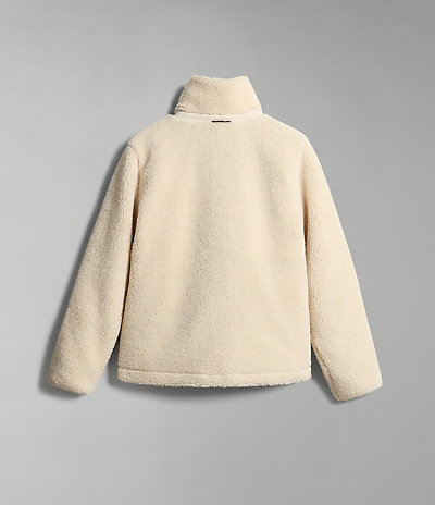 Dwelling fleecesweater met rits 10