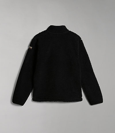 Fleece-Sweatshirt Ayas mit halb durchgehendem Reißverschluss 6