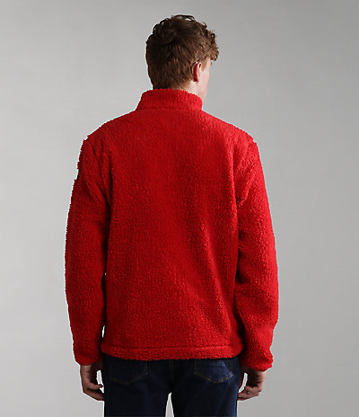 Fleece-Sweatshirt Ayas mit halb durchgehendem Reißverschluss 3
