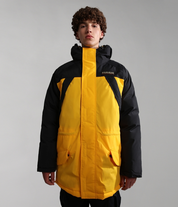 Napapijri hot sale yellow coat