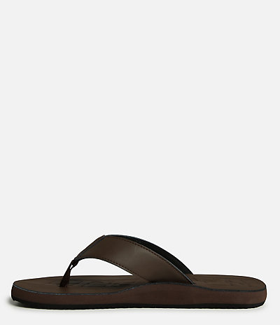 Elm Leather flip-flops