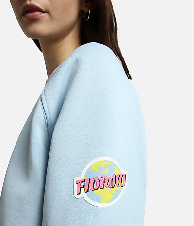 Sweatshirt mit Rundhalsausschnitt Fiorucci
