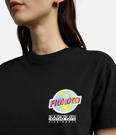 T-shirt a manica corta Fiorucci Globe 3