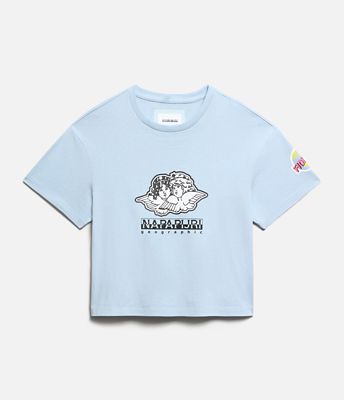 Kurzarm-T-Shirt Fiorucci Crop | Napapijri