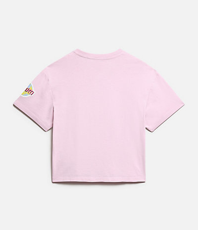 Short Sleeve T-Shirt Fiorucci Crop 2