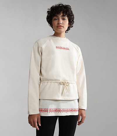Box sweatshirt met ronde hals (10-16 JAAR) 1