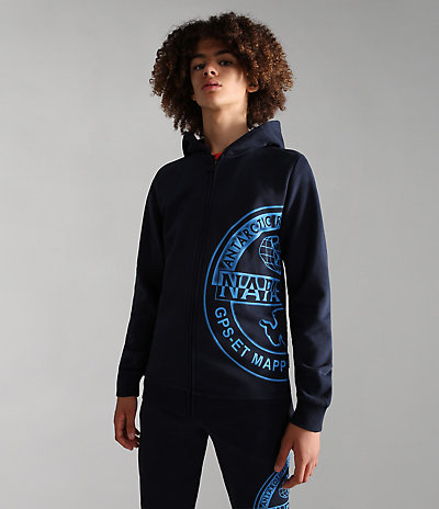 Boreale Full Zip Hoodie Sweatshirt (10-16 YEARS) 1