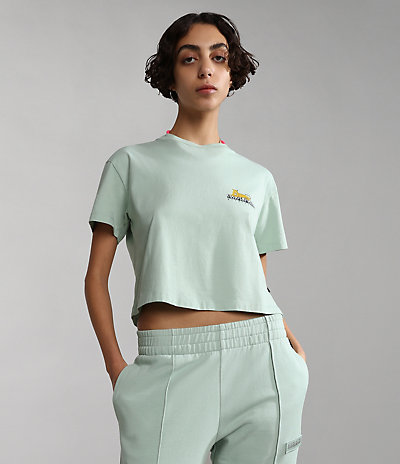 Chira Crop short sleeves T-shirt 3