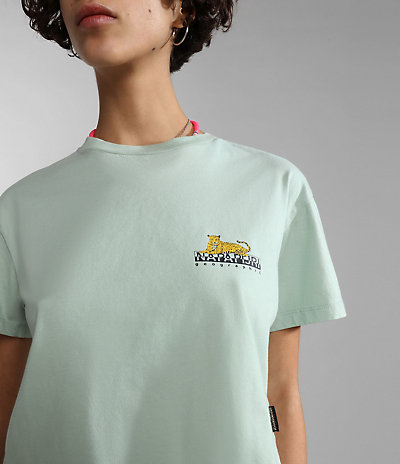 Kurzärmeliges Crop-T-Shirt Chira 5