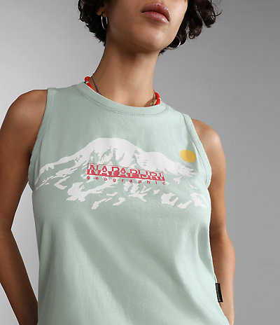 Macara sleeveless T-shirt