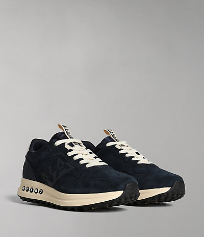 Slate Suede Trainers 1