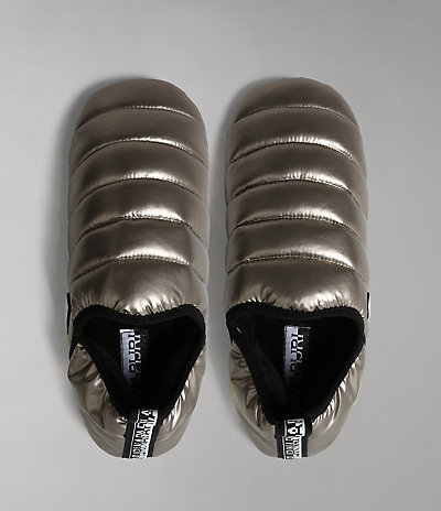 Plume nylon slippers