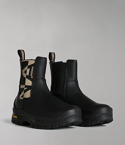 Crest Leather Boots 1