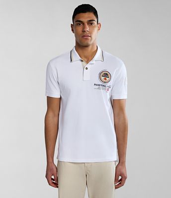 Gandy Short Sleeve Polo Shirt | Napapijri