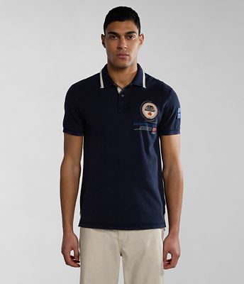 Gandy Short Sleeve Polo Shirt | Napapijri