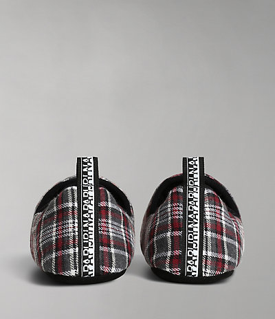 Herl Chequered Slippers