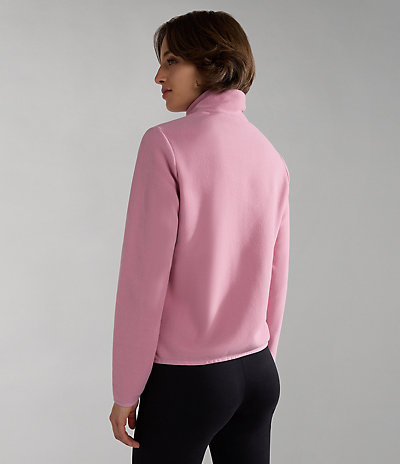 Iaato fleece sweater met volledige rits 3