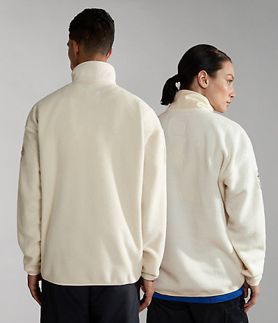 McMurdo fleece sweater met halve rits 4