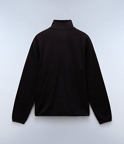 Iaato fleece sweater met halve rits 6