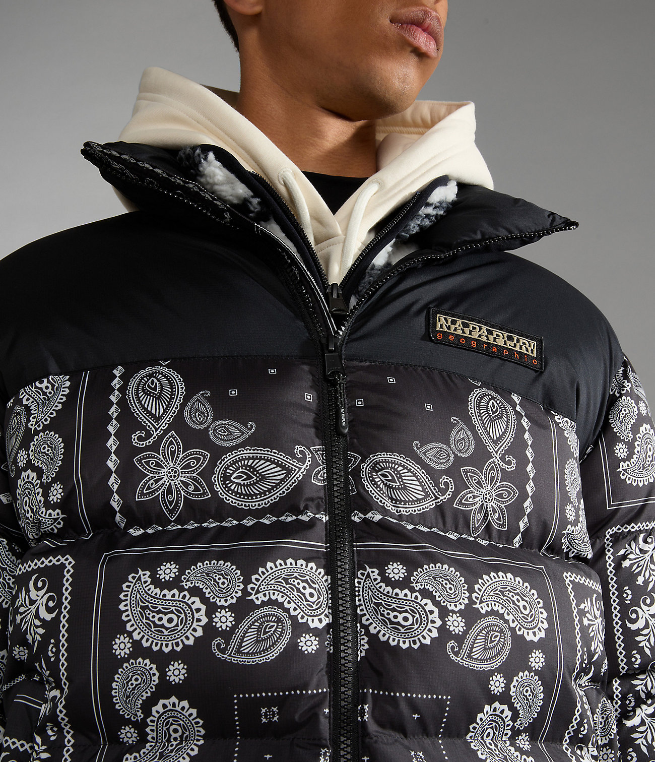 Paisley Puffer Jacket | Napapijri | official store