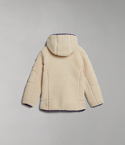 Yupik fleece sweater met capuchon en volledige rits (4-16 JAAR) 5