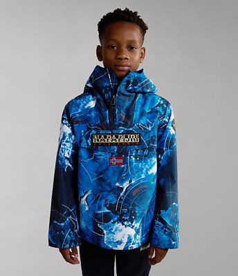 Rainforest Print Winter Anorak Jacket (4-16 YEARS) | Napapijri