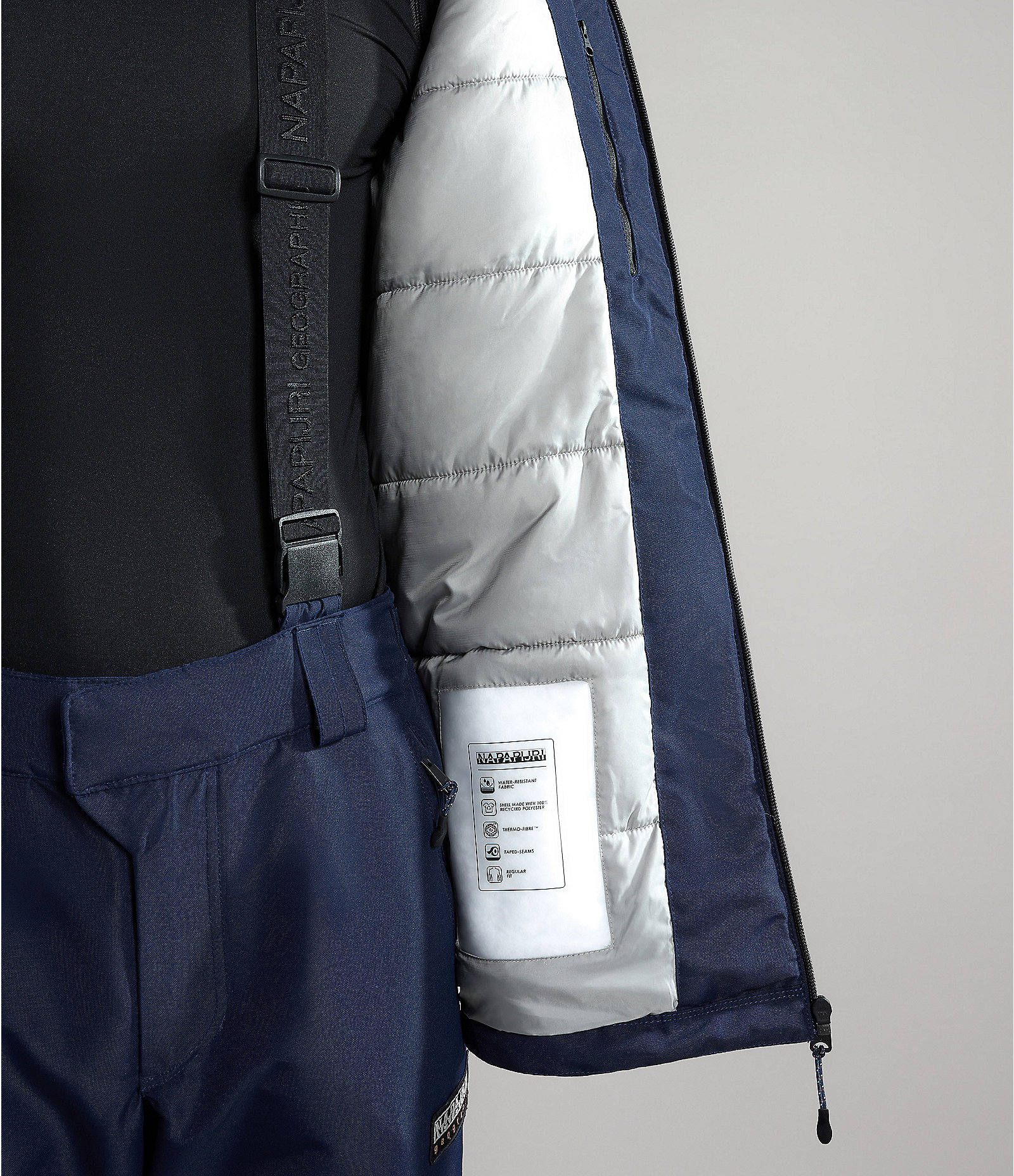 Multipatch Skidoo Open Jacket | Napapijri | official store Multipatch Skidoo Open Jacket | Napapijri | official store