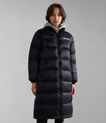 North face puffer jacket cheap women's long