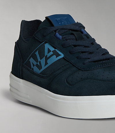 Suede Leather Bark Trainers 7