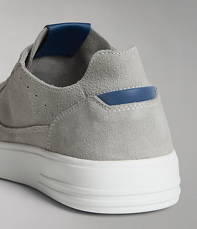 Suede Leather Bark Trainers 8
