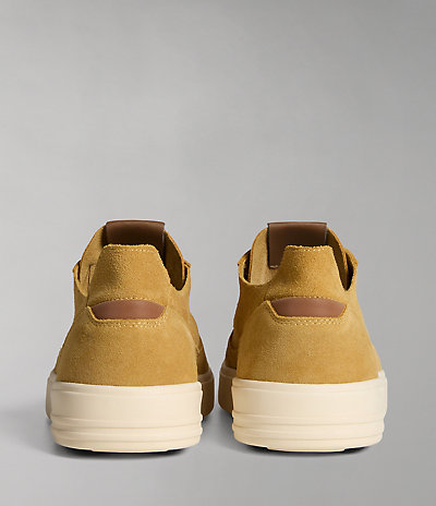 Suede Leather Bark Trainers