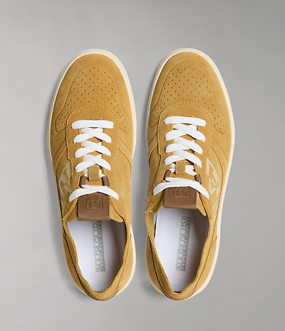 Suede Leather Bark Trainers