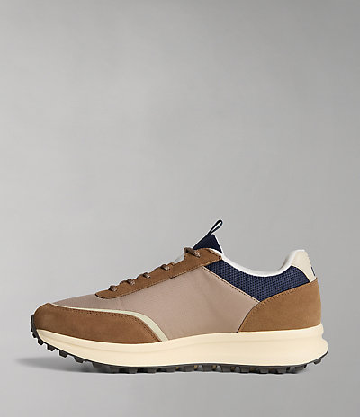 Suede Leather Slate Trainers 5