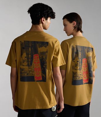 T-Shirt Napapijri x Obey mit Grafikprint | Napapijri