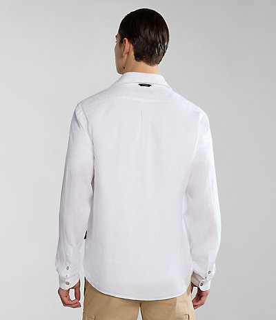 Linen Long Sleeve Shirt 3