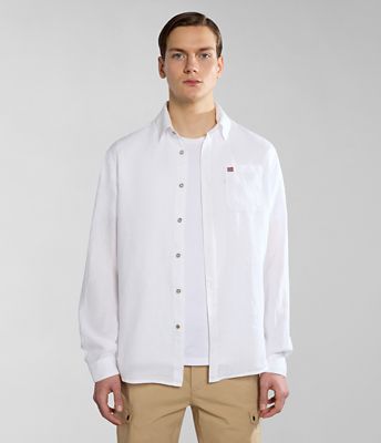 Chemise à Manches Longues Linen | Napapijri