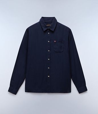 Linen Long Sleeve Shirt | Napapijri