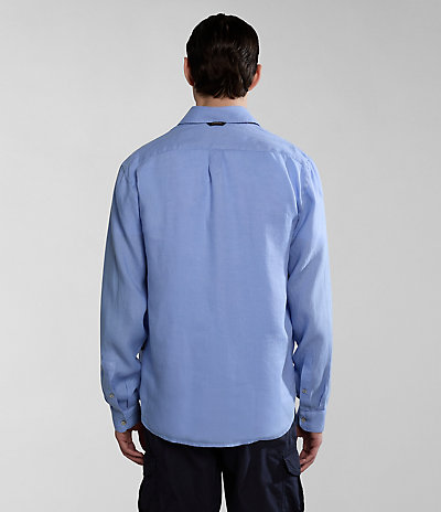 Linen Long Sleeve Shirt 3