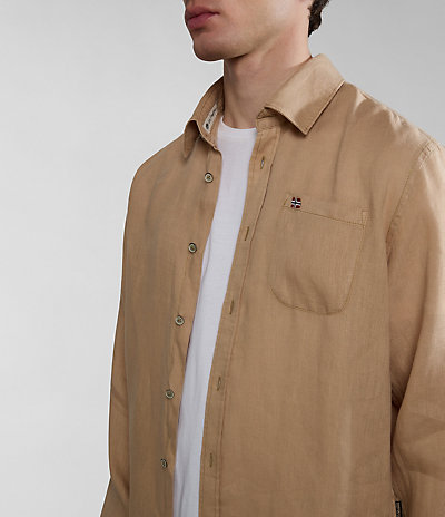 Linen Long Sleeve Shirt 4