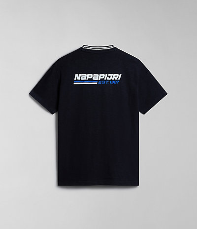 Grober Kurzarm-T-Shirt 7