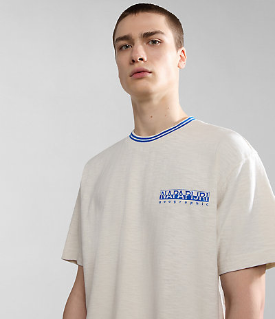 Grober Kurzarm-T-Shirt 4