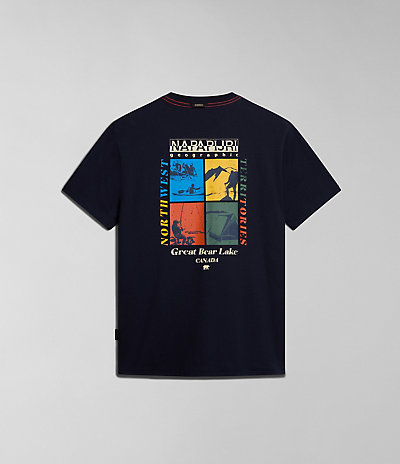 Kurzarm-T-Shirt Gras 7