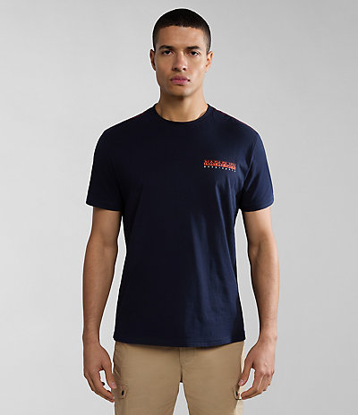 Kurzarm-T-Shirt Gras 3