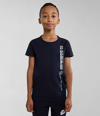 T-Shirt à Manches Courtes Hudson (4-16 ANS) | Napapijri